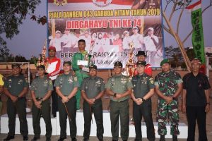 Tim Woodball Kodim 0426 Tulangbawang Boyong Piala Danrem 043/Gatam Cup