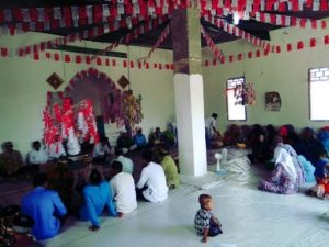 Ratusan Warga Kampung KCA Peringati Maulid Nabi Di Mesjid Nurul Iman