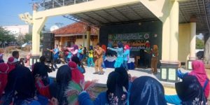 Ikatan Guru TK dan PAUD Lampura Gelar Lomba Senam Maumere