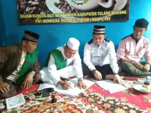 PWI Tulangbawang Dzikir dan Doa Bersama Peringati Maulud Nabi Muhammad SAW