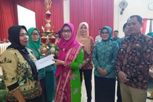 Hadiri Lomba Bunda PAUD Pekon, Bupati Inginkan  Bunda PAUD Kembangkan Inovasi