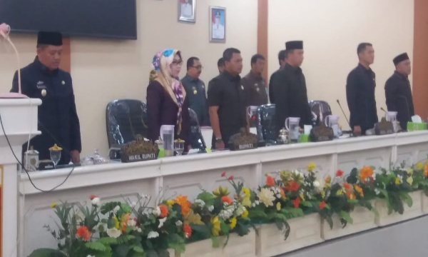 Paripurna  Persetujuan DPRD dan Pendapat Akhir Kepala Daerah Atas RAPBD 2020 Kabupaten Tanggamus