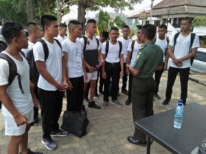 Kodim 0426 Tuba, 30 Putra Terbaik Tulangbawang dan Mesuji Terjaring Masuk Prajurit TNI-AD