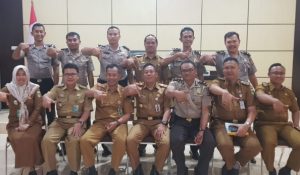 Polres Tanggamus Bersama Pemkab Bahas MoU Penerimaan Calon Anggota Polri Tahun 2019