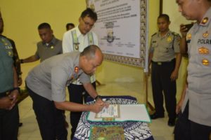 Polres Tulang Bawang Gelar Deklarasi Pencanangan Zona Integritas