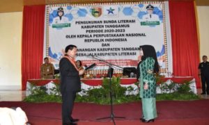 Pengukuhan Bunda Literasi dan Pencanangan Tanggamus Kabupaten Literasi