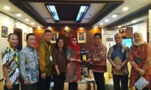 Bupati Tanggamus Dewi Handajani Kunjungan Kerja ke Kementerian Desa