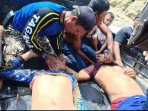 Merayakan Tahun Baru, 2 Warga Kedondong Tenggelam di Pantai Karang Bebai Tengor Cukuh Balak