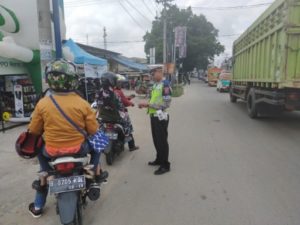 Satlantas Polres Tulangbawang Gelar Razia Di Pasar Unit-2