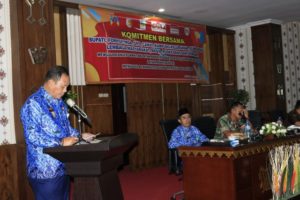 Bupati Tulang Bawang Pimpin Deklarasi Kecamatan dan Kampung-Kelurahan Layak Anak
