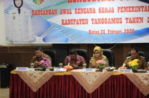 Bupati Tanggamus Buka Acara Konsultasi Publik Rencana Awal  RKPD