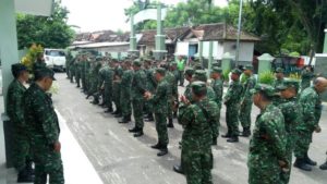 Kodim 0424 Tanggamus Gelar Giat Rutin Latihan