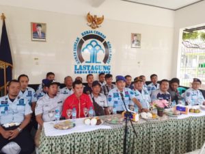 Lapas dan Rutan Kota Agung Teleconference Bersama Dirjen Pemasyarakatan