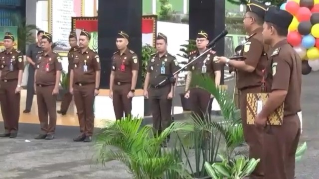 Kejari Tanggamus Canangkan Wilayah Bebas Korupsi dan Wilayah Birokrasi Bersih Melayani