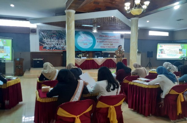 Bappelitbang Bersama Dinas Pariwisata Tanggamus Beri Pembekalan Putri Otonomi Daerah Tahun 2020