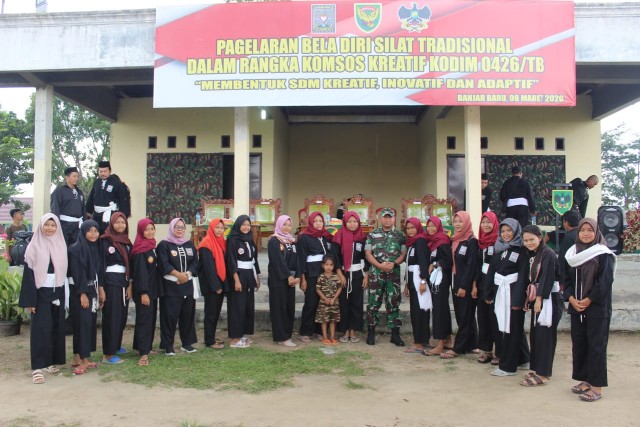 Pencak Silat Wahana Komsos Kreatif Kodim 0426/Tulang Bawang