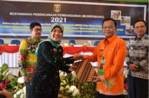 Wali Kota Achmad Pairin Pimpin Musrenbang 2021 Kota Metro