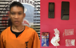 Lagi, Satresnarkoba Polres Tulang Bawang Tangkap Bandar Narkoba di Menggala