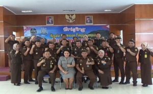 Kunjungan Kerja Kejati Lampung di Kejari Tanggamus Sebagai Nominator WBK