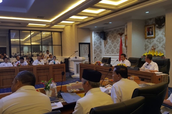 Bupati Tanggamus Dewi Handajani Hadiri Rakor Kepala Daerah Provinsi Lampung