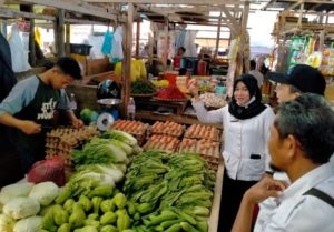 Pemkab Tanggamus Lakukan Survey Pasar Untuk Mengecek Stok Dan Harga Pangan
