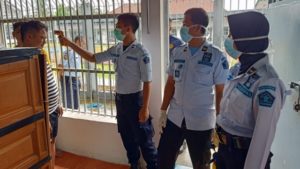 Lapas Kota Agung Lakukan Tindak Preventif COVID-19