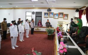 Bupati Tanggamus Lantik Camat dan Pejabat OPD