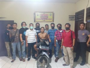 Tekab 308 Polres Lampung Utara Bertindak, Pelaku Curanmor Masuk Jeruji Sel