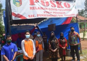 Dibulan Suci Ramadhan Bupati Dewi Handajani Beri Bantuan di Sejumlah Pekon Kecamatan Pematang Sawa
