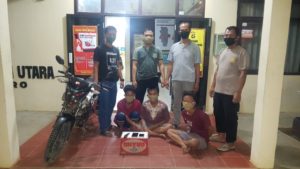 Ancam Pakai Pisau dan Peras Korban, 3 Remaja Diciduk Polisi Kotabumi Utara