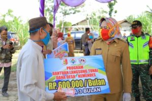 14.243 kk Warga Tulang Bawang Menerima Bantuan  BLT-Dana Desa