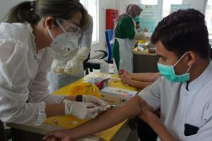 76 Tenaga Medis RSUD Bandar Negara Husada  Jalani Rapid Test