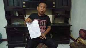 Gegara Siltap Desa Kamplas, Korban Pelemparan Kursi Tunggu Ketegasan Polisi