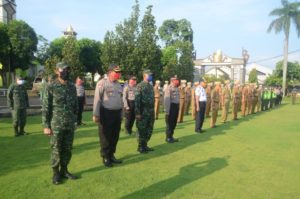 Jelang New Normal, Pemkab Lampura Gelar Apel Kesiapan