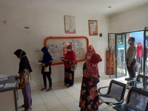 Polres Lampung Utara Amankan Pembagian BST di Sejumlah Titik
