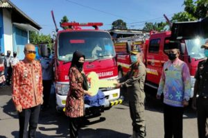 Pemkab Tanggamus Tambah 2 Unit Mobil Pemadam Kebakaran