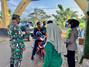 New Normal, Polres Lampung Utara Terus Lakukan Imbauan