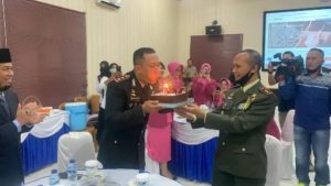 Polres Lampung Utara Syukuran Hari Bhayangkara ke-74