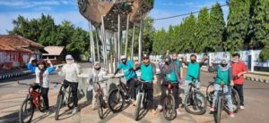 Gowes Sepeda Santai ala Pegawai Pengadilan Negeri Kotabumi