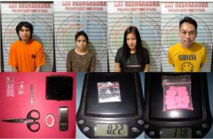 Alamak, PNS dan 3 Rekannya Diciduk Tim Cobra Polres Lampung Utara