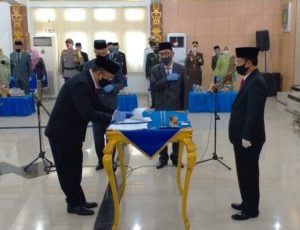 H. Lekok M.M. Resmi Jabat Sekdakab Lampung Utara