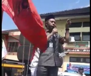 Respon Aksi Damai, Ketua DPRD Lampura Tolak RUU HIP
