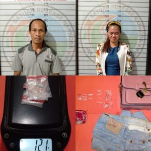 Kepala Dusun dan Seorang Wanita Diamankan Satres Narkoba Polres Lampura