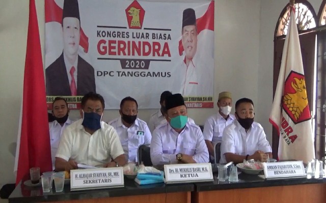 DPC Gerindra Tanggamus Kembali Dukung Prabowo Sebagai Ketua Umum