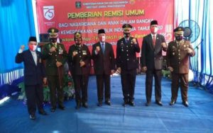 HUT RI Ke-75, 347 Warga Binaan Lapas Metro Mendapat Remisi