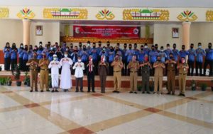 Bupati Winarti Himbau  Semua PNS Untuk Berkerja Dengan Baik
