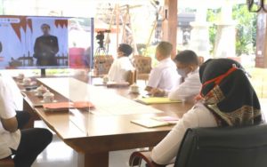 Bupati Tulang Bawang Mengikuti Kegiatan Aksi Nasional Pencegahan Korupsi