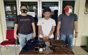 Miliki Senpi dan Amunisi Aktif, Petani Tulang Bawang Barat Ditangkap Polisi