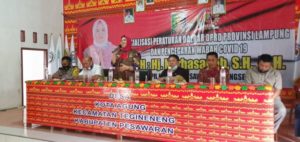 Nurhasanah Sosialisasi Perda di Pesawaran