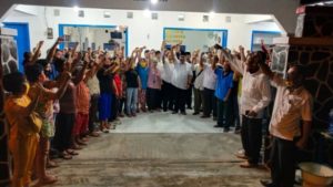 Tony Eka Candra Silaturahmi di Pasar Lampung Selatan